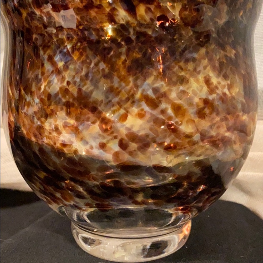 FOSTORIA IMPRESSION GLASS VASE - Picture 7 of 7